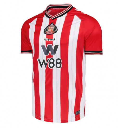 Sunderland Domácí Dres 2025-26 Krátký Rukáv Sunderland Domácí Dres 2025-26 Krátký Rukáv
